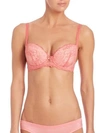 Le Mystere Sophia Lace Bra In Whisper Pink