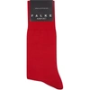 Falke Airport Knitted Socks In Scarlet