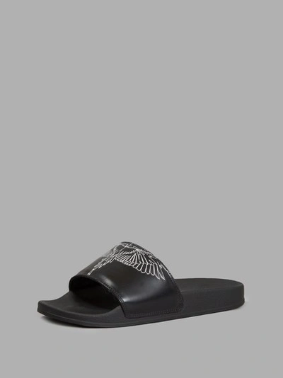 Marcelo Burlon County Of Milan Anny Pool Slides In Black