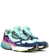 Adidas Originals Falcon Sneaker In Mint Multi - Green In Multicoloured