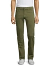7 For All Mankind Slimmy Luxe Sport Slim Straight Jeans In Pine