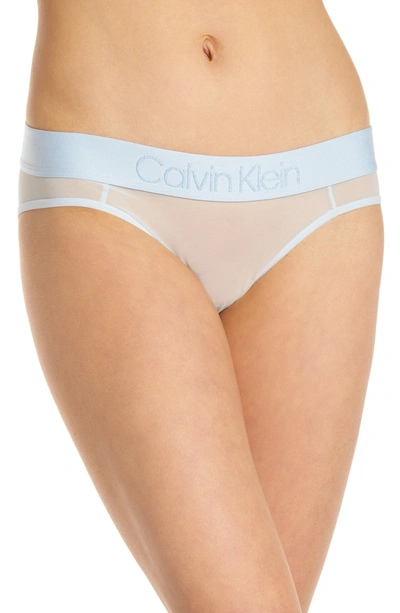 Calvin Klein Tonal Logo Bikini Panties In Vent