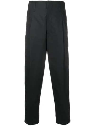 3.1 Phillip Lim / フィリップ リム Pleated Virgin Wool Tapered Trousers In Black