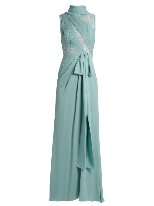 elie saab green gown