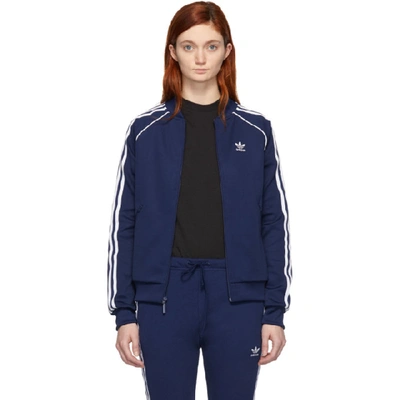 Adidas Originals Women's Originals Superstar Track Jacket, Blue In Dark  Blue | ModeSens