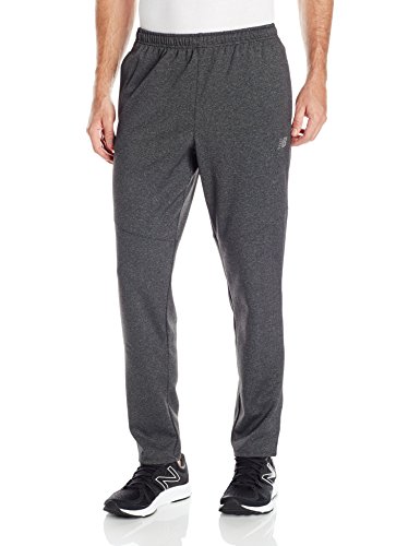 New Balance Men's Slim Performance Pants In Black Heather | ModeSens