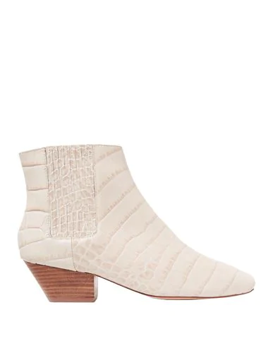 cream croc boots