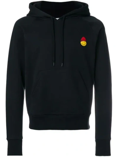 Ami Alexandre Mattiussi Black Smiley Edition Hoodie