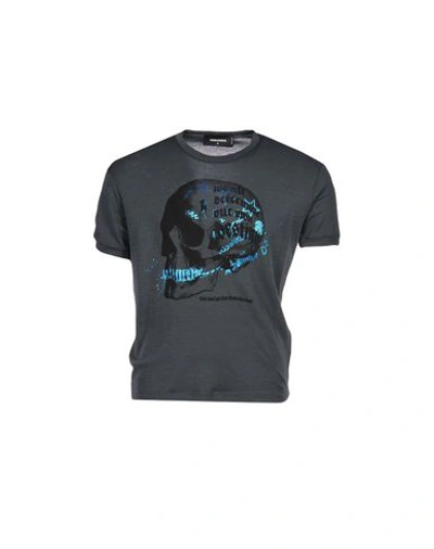 Dsquared2 T-shirts In Grey