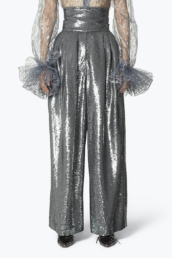 sequin dress pants