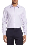 John Varvatos Star Usa Solid Regular Fit Dress Shirt In Lavender