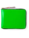 Comme Des Garçons 'super Fluo' Wallet In Green