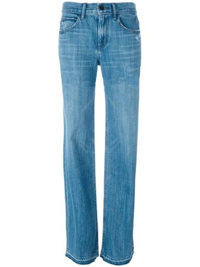 Helmut Lang Bootcut Jeans In Blue