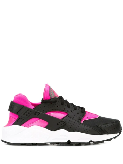 Nike Air Huarache Trainers In Black