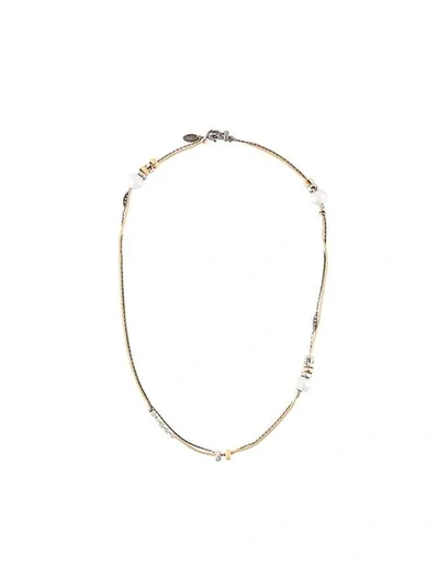 Iosselliani 'silver Heritage' Pearl Necklace In Metallic