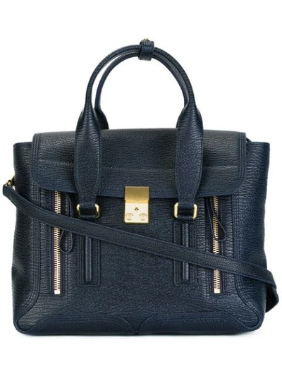 3.1 Phillip Lim / フィリップ リム Medium Pashli Satchel In Blue