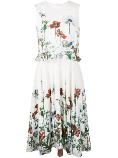 Erdem 'muriel' Dress In White