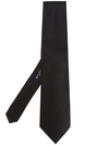 Etro Pointed Tip Tie In Black