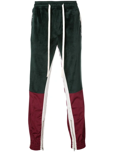 God's Masterful Children Varsity Track Pants In Green