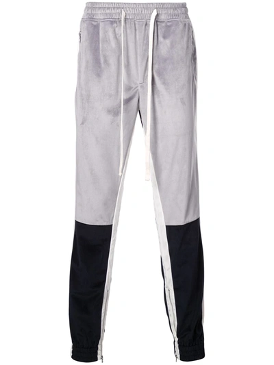 God's Masterful Children Varsity Track Pants In Grey