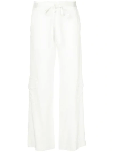 Manning Cartell Elasticated Waist Trousers In White