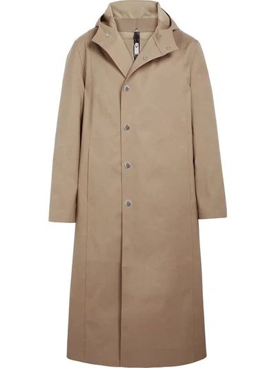 Mackintosh 1017 Alyx 9sm Fawn Bonded Cotton Hooded Coat