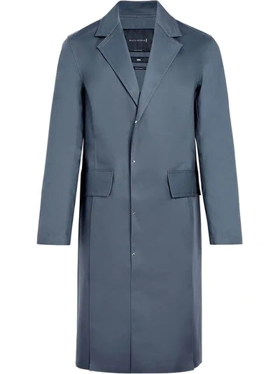 Mackintosh 0003 Grey Bonded Cotton 0003 Pocket Vent Coat