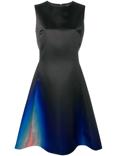 Lanvin Gradient Detail Sleeveless Dress In Blue