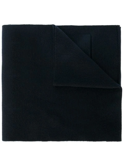 Thom Browne Slip Pocket Scarf - Blue