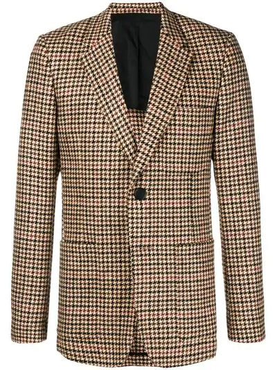 Ami Alexandre Mattiussi Half-lined 2 Buttons Jacket In Brown