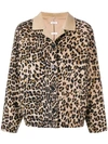 P.a.r.o.s.h . Leopard Fur Jacket - Neutrals
