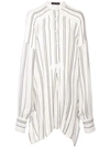 Proenza Schouler Off-white Striped Crepe Shirt