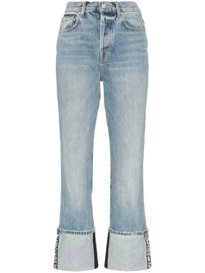 Proenza Schouler Stove Pipe High-rise Jeans In Yellow