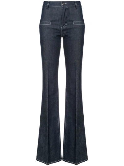 Altuzarra ‘serge' Denim Pant In Blue