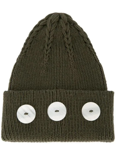 0711 Gstaad Beanie In Green