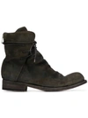 Officine Creative Hubble Boots In Green