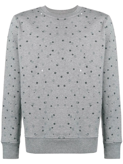 Ps By Paul Smith Ps Paul Smith Paint Splatter Sweatshirt - Grey