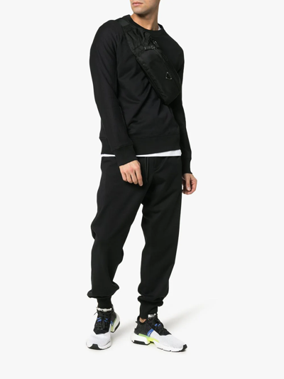 Y-3 Crew Neck Cotton Sweatshirt In Black