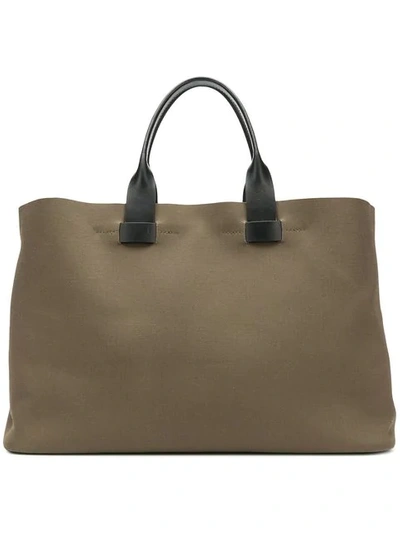 Troubadour Tote In Green