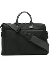 Troubadour Pathfinder Slim Briefcase In Black