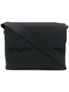 Troubadour Strider Messenger Bag In Black