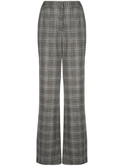 Adam Lippes Wide Leg Trousers In Grey