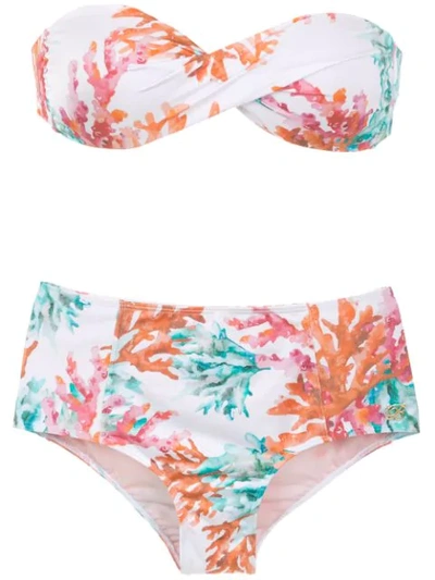 Brigitte Hot Ponts Bikini Set In Multicolour