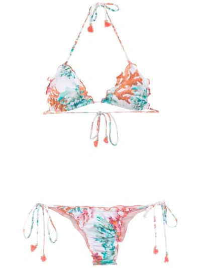 Brigitte Bikini Mit Print In Multicolour