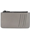 Maison Margiela Top Zip Wallet - Grey