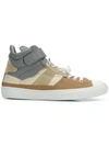 Maison Margiela Lace-up Hi-top Sneakers In Grey