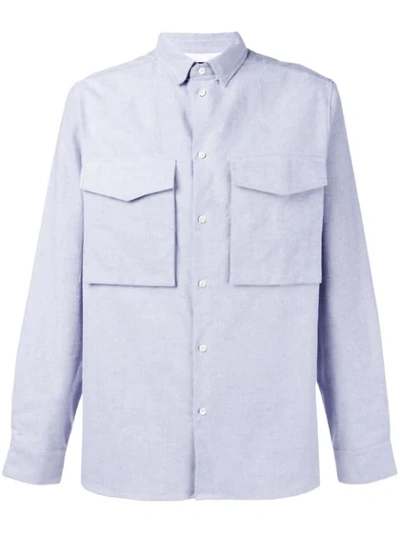 Natural Selection Lambeth Boxy Shirt In Grey