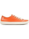 Maison Margiela Cleft Toe Sneakers In T3109 Vermillion Orange