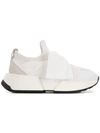 Mm6 Maison Margiela Wrapped Bow Sneakers In White
