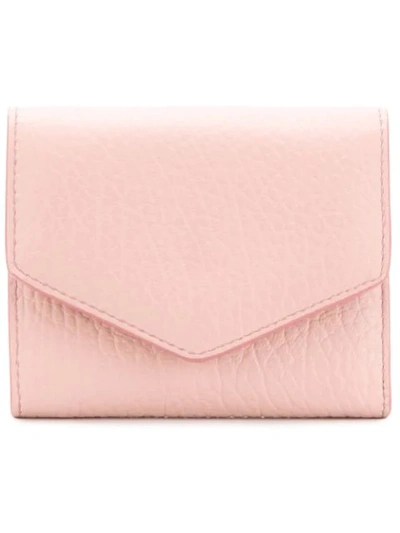 Maison Margiela Trifold Wallet In Pink